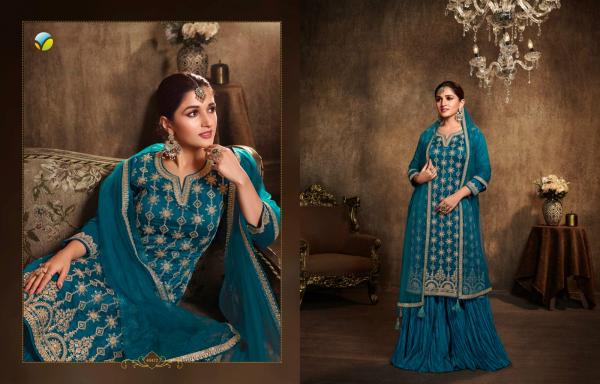 Vinay Tumbaa Raas Georgette Ready Made Party Wear Suits Collection